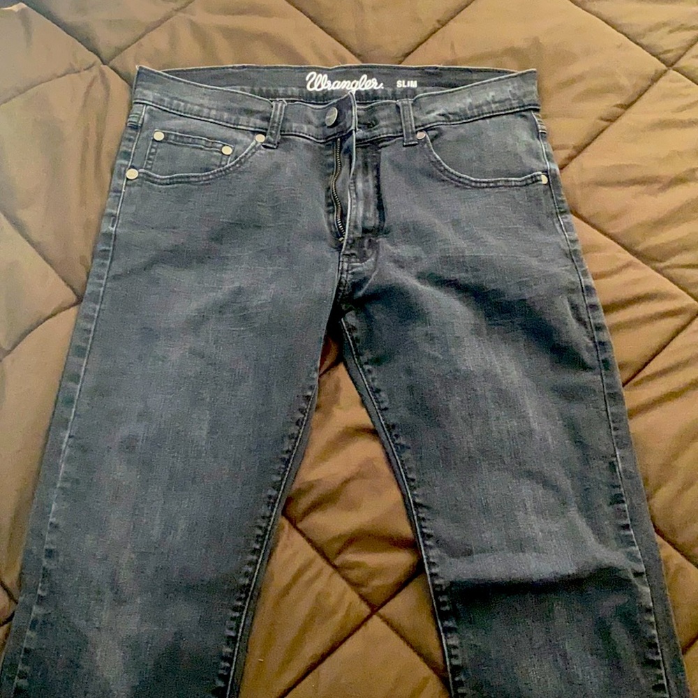 Wrangler 32x34 Black Jeans